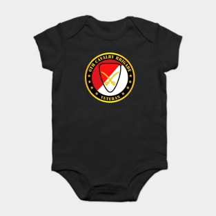 6th Cavalry Brigade Veteran Baby Bodysuit